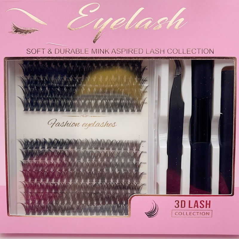 Mix Length Clusters DIY Eyelash Segmented Eyelashes Extension Individual Lashes Soft Durable Natural False Eyelashes