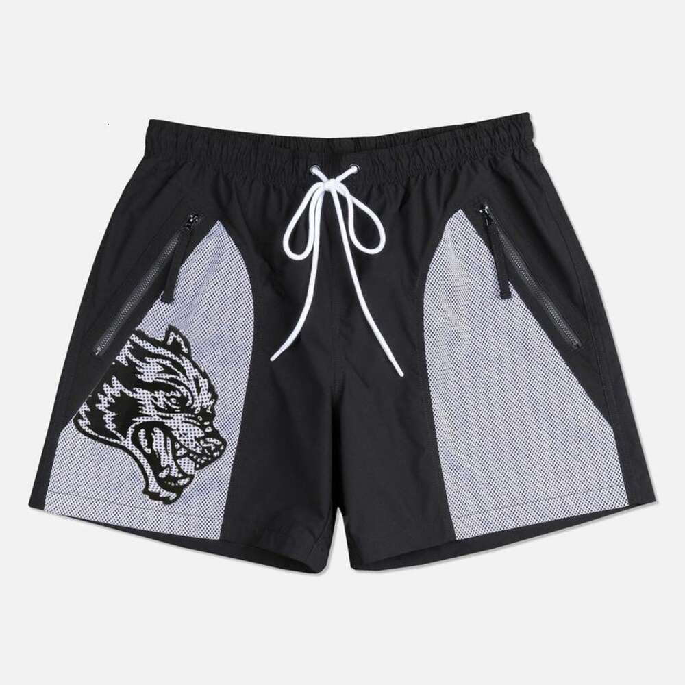 2021 Summer New Basketball Sports Shorts for Men's Running, Fiess Training, Breathable Leisure Mesh Quarters