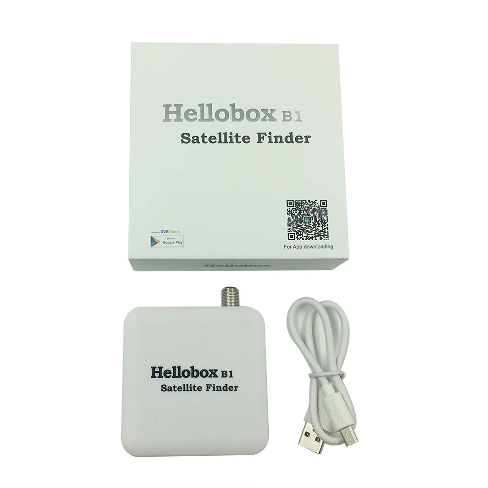 Finder Hellobox B1 Satellitenfinder Support Blueteeth Bt Android App DVB Finder Signal TP Record Mini Smart Sat Finder Dongle