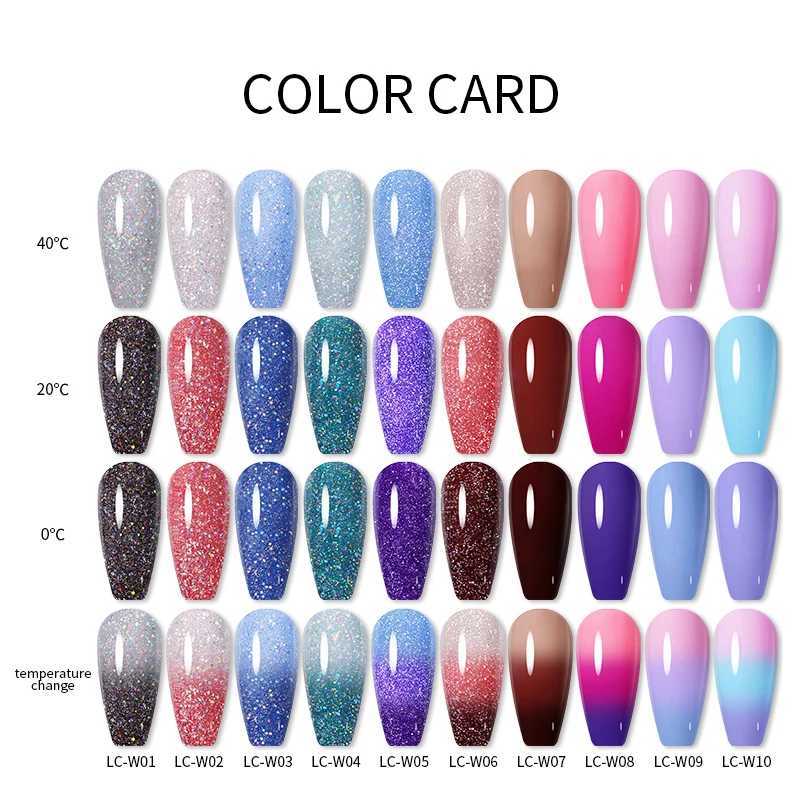 Esmalte lilycute 7ml unhas polishish unhas cor lanternas de brilho fosco gel de base longamente duradoura manicure unha manicure semi gel Y240425