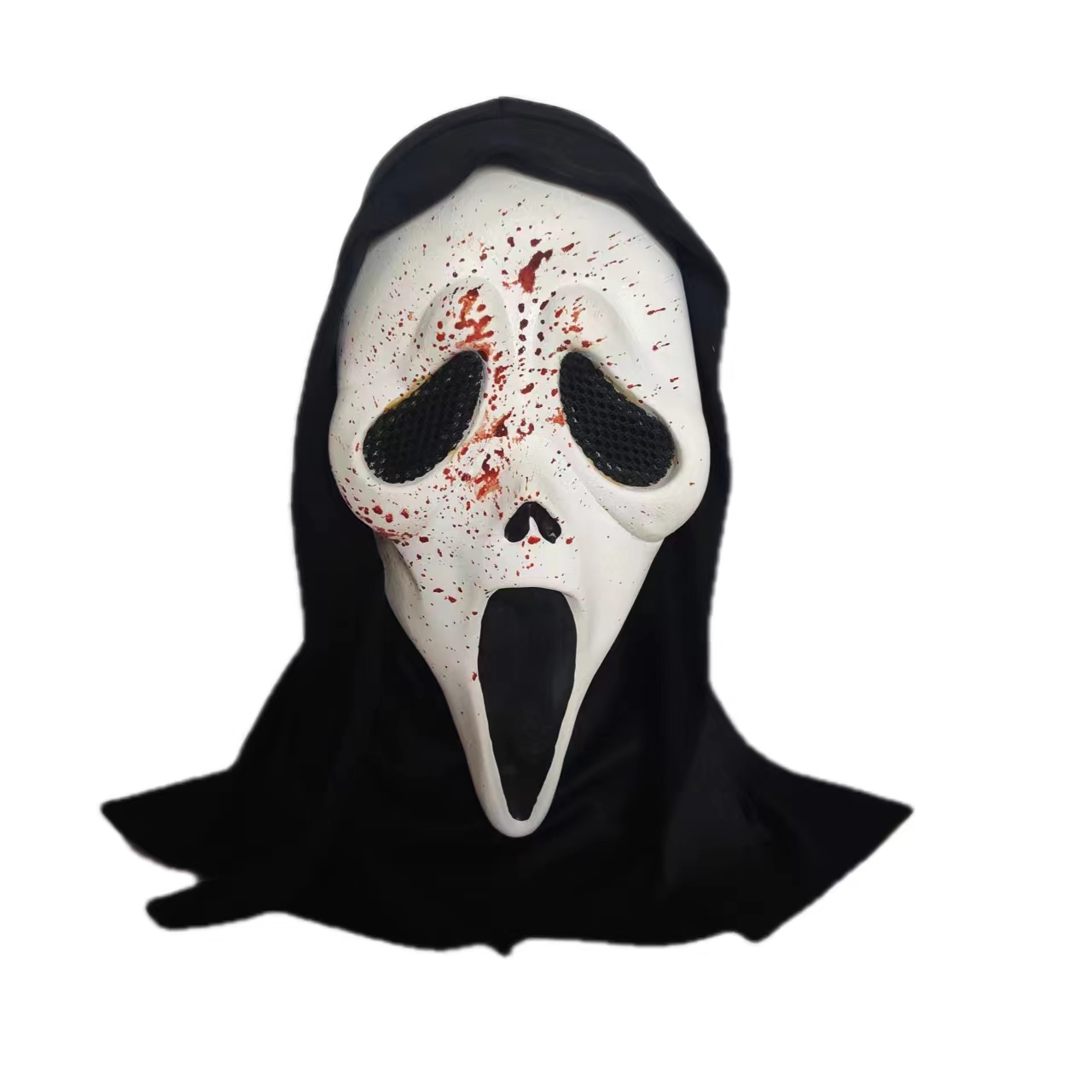 Scream Mask Halloween 장난감 무료 배송 게임 두개골 마스크 급여일 코스프레 라텍스 마스크 재미있는 소품 장난감 파티 장난감 용품 배고픈 마스크 선물