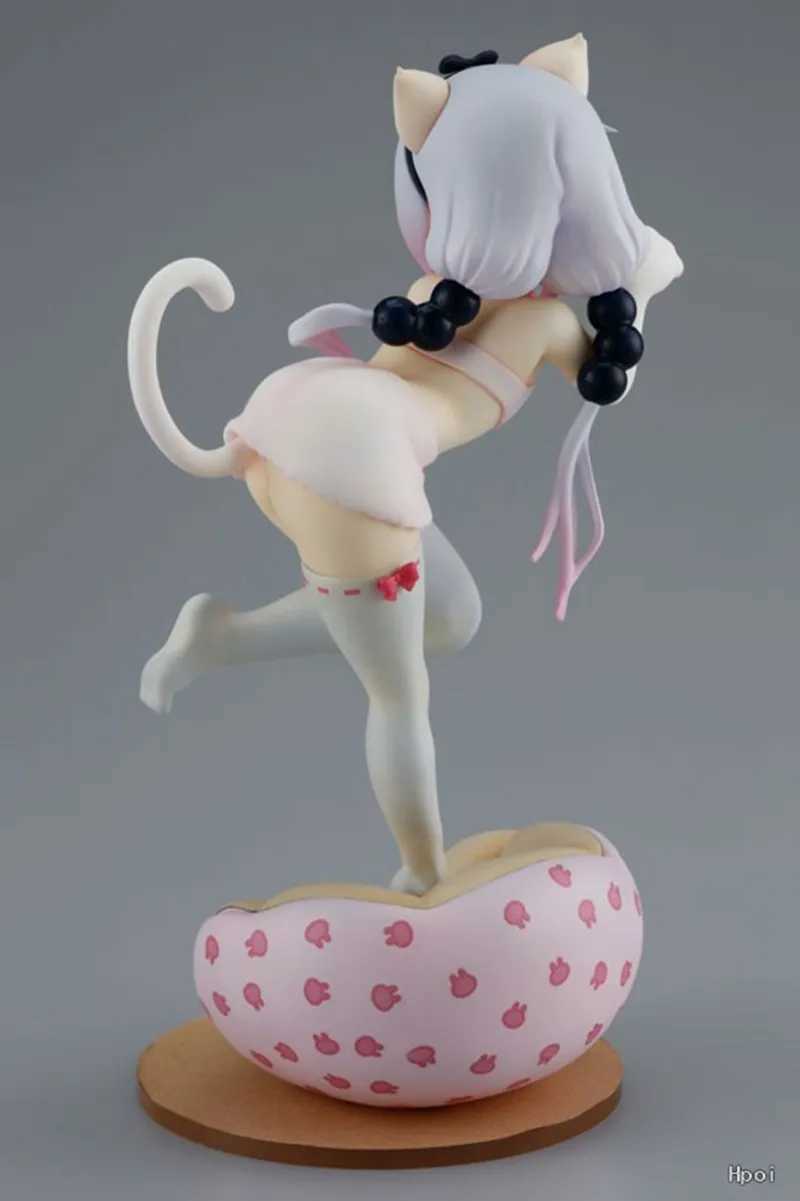 Eylem Oyuncak Figürleri 20cm Kannakamui Anime Miss Kobayashis Dragon Maid Tohru Sevimli Catwoman Kawaii Kız Eylem Figür Japon Bebekler Oyuncak Hobileri Y2404259LP0