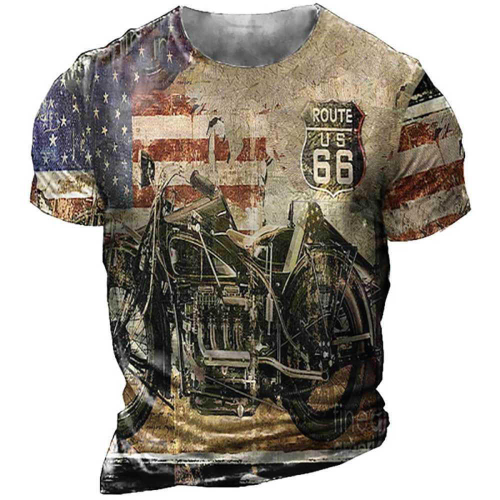 T-shirts masculins T-shirt pour hommes vintage