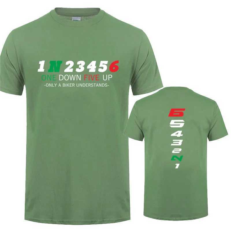 Men's T-Shirts 1N23456 Only one cyclist understands T-shirts motorcycle tees printed racing T-shirts JL-153 J240426