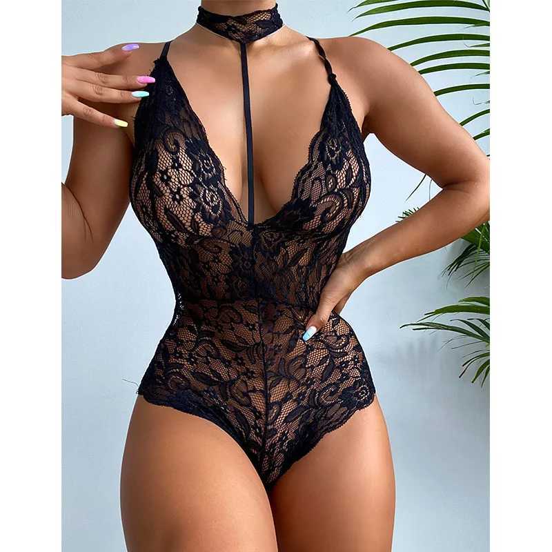 Women's Sleepwear Sexy Lingerie For Sex Woman Porno Lingerie Erotic Hollow Underwear Babydoll Female Come Lace Dress Mujer Sexi Exotic Y240426