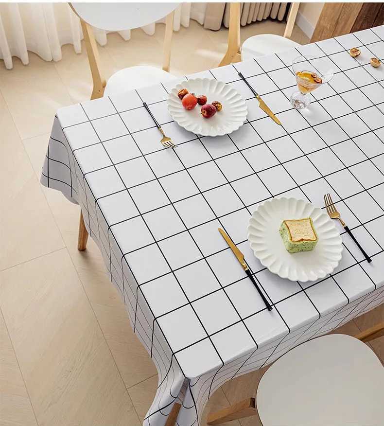 Tableau de table A109 NAVEMENT PRÉPENCE D'HUILE PAS DE LAVE NOUVEAU PRODUIT PVC TABLE MAT DÉCORATIVE COMPROCHE À L'INTÉRIEUR HOME CÉLÉBRITY CÉLÉBRITY C 240426