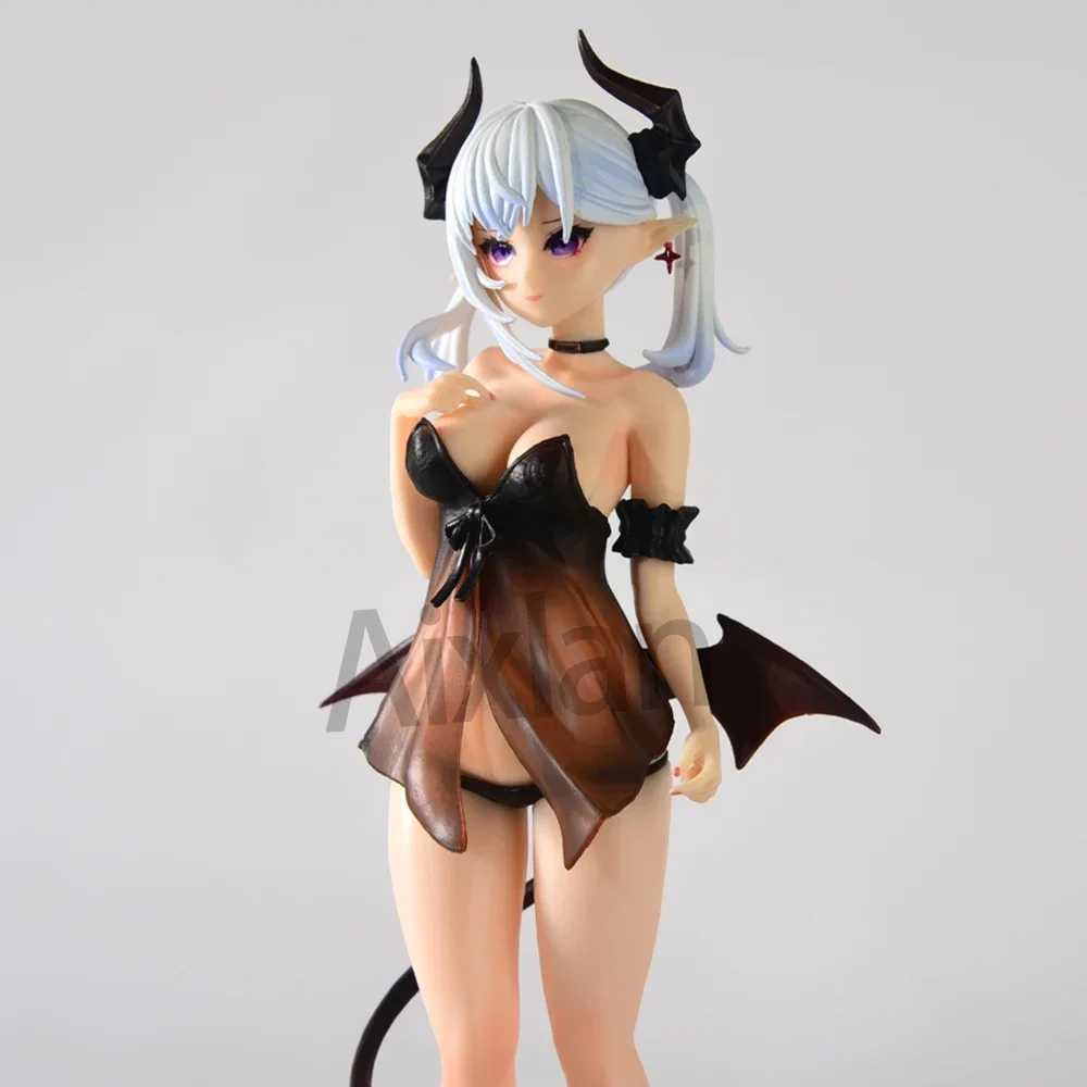 Figure di giocattoli d'azione 28 cm Little Demon Anime Figura sexy ragazza lilith che insegue Eye Pvc Figura da collezione Modello da collezione Giochi Kid Gift Y240425242V