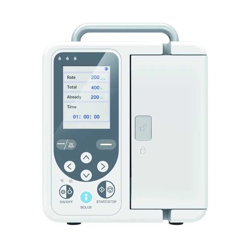 Breastpumps CONTAC SP750 infusion pump real-time alarm large LCD display volume IV fluid syringe pump for human or veterinary use 240424