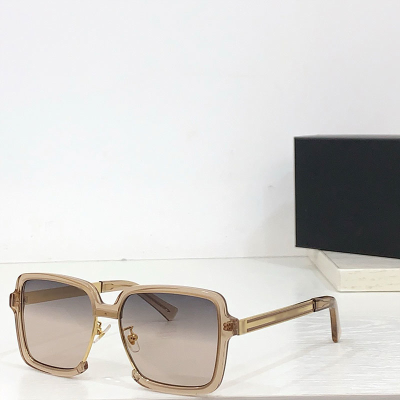 Modedesignerin Männer und Frauen Sonnenbrille Modedesigner SL 221 Kleiderbügel Falten Sie UV400 Retro Randless Sonnenbrille mit Brillengehäuse