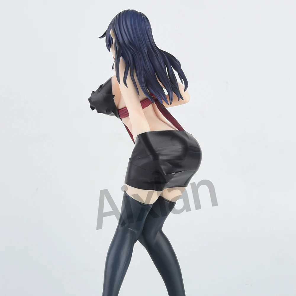 Figuras de brinquedo de ação 26 cm Dragon Toy Nikukan Girl Sayaka Taniguchi Sexy Nude Girl Pvc Ação Figura Toy Coleção adulta
