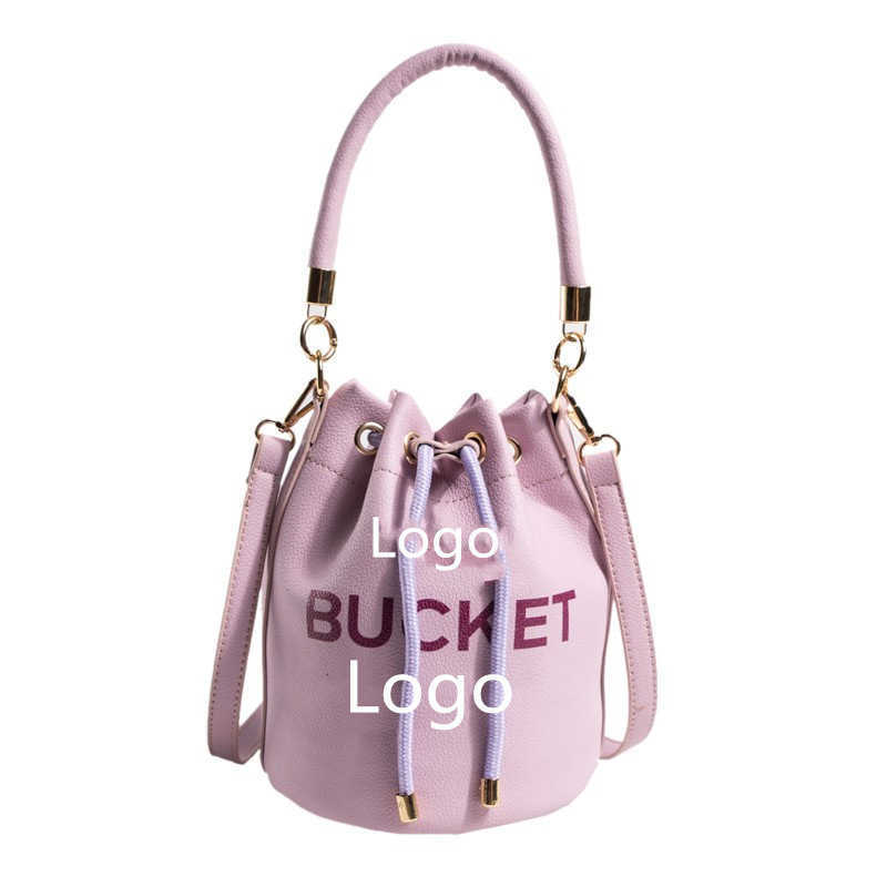 Luxe ontwerper Miozj Bucket Bag Dames Nieuwe gepersonaliseerde tekenreeks Bucket Bag Fashion Crossbody Bags