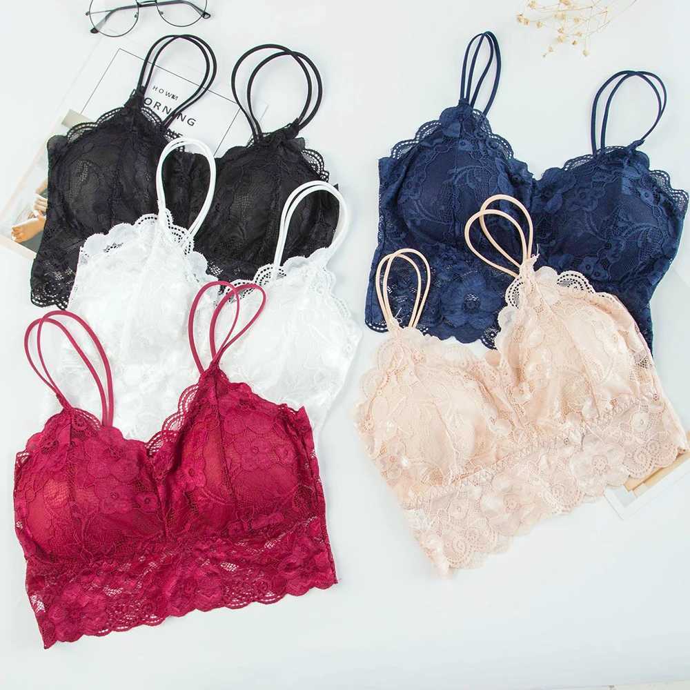 Women's Panties Fashionable womens Bralette bra womens top hot selling womens lace shoulder strap wrapped bra new lingerie braL2404