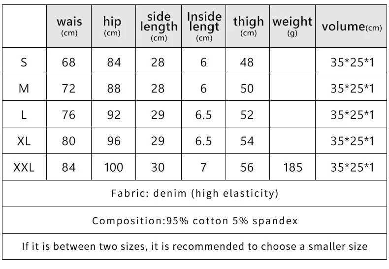 Shorts femminile Jean Shorts Women 2023 Autunno New Sexy Hole High Waist Jeans Denim Short Ropa Mujer S-XXL Y240425