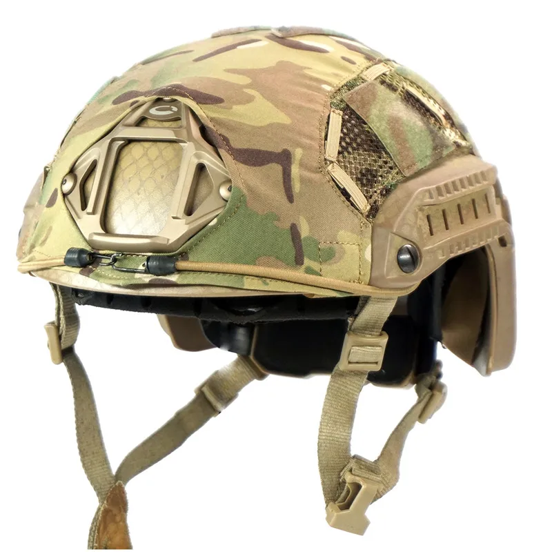 Segurança nova capa de capacete tático Airsoft Paintball Warged Game Gear CS Multicam OpScore Fast SF Capace