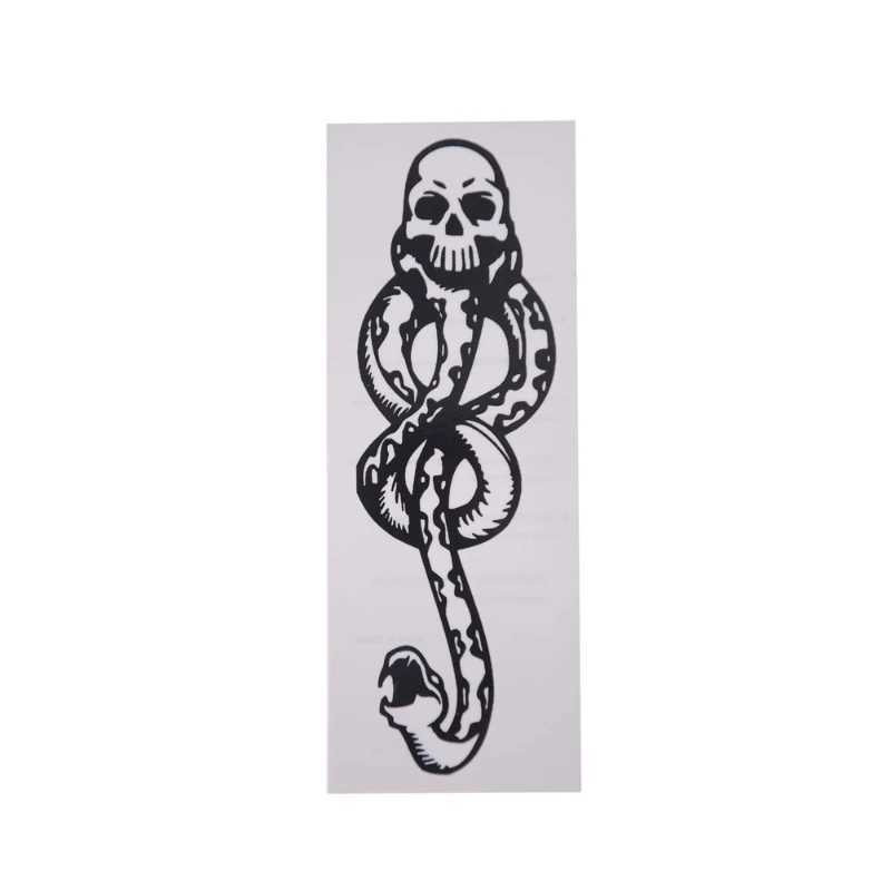 Tattoo Transfer Death Eaters Dark Mark Make Up Tattoos Stickers Cosplay Accessories and Dancing Party Dance Arm Art Temporary Tatoo 240427