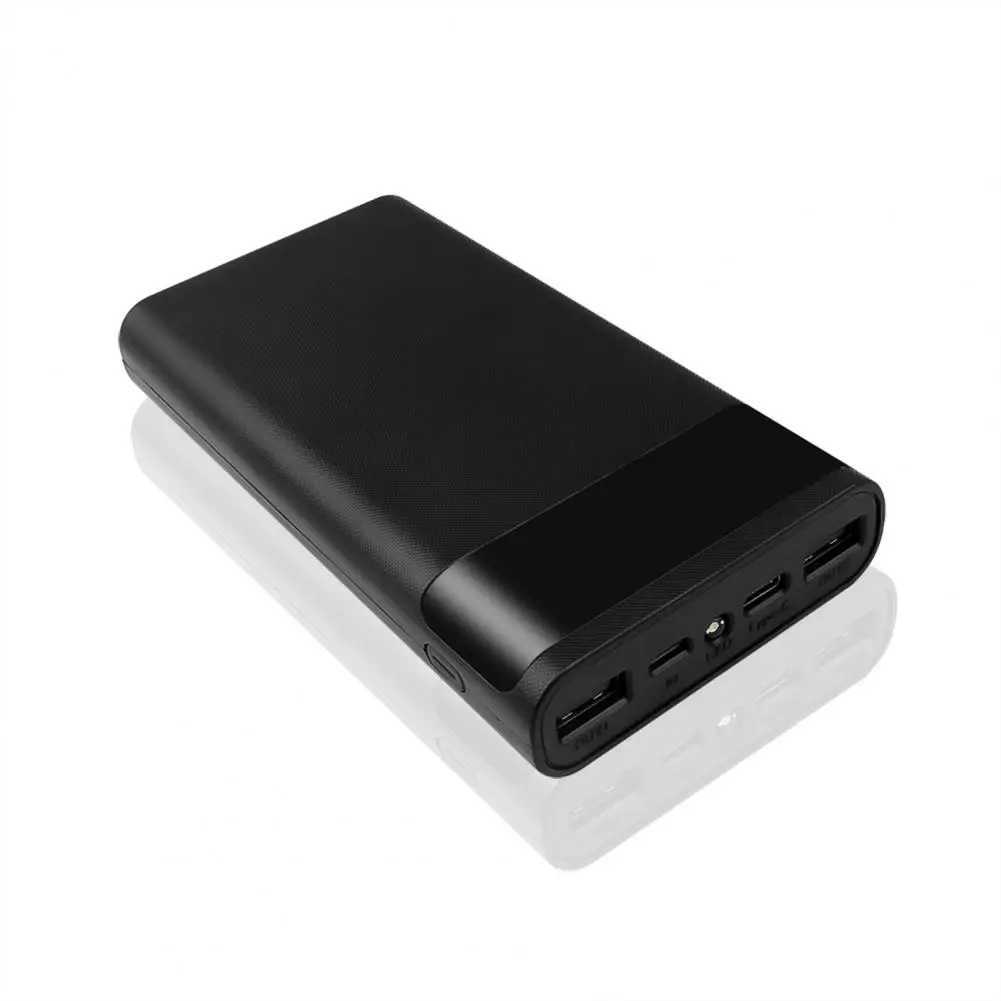 Banques d'électricité du téléphone portable Case de banque d'alimentation pratique avec affichage numérique Life longue durée Fonctionnement simple 6x18650 Chargeur de batterie Case de bureau 240424