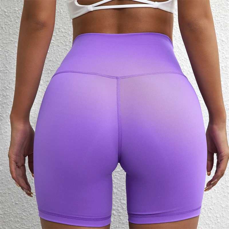 Shorts actifs Fitness Fitness Yoga Shorts gymnase Workout Leggings High Waist Sports Pantalons courts Push Up Running Cycling Sportswear Soft Soft D240426