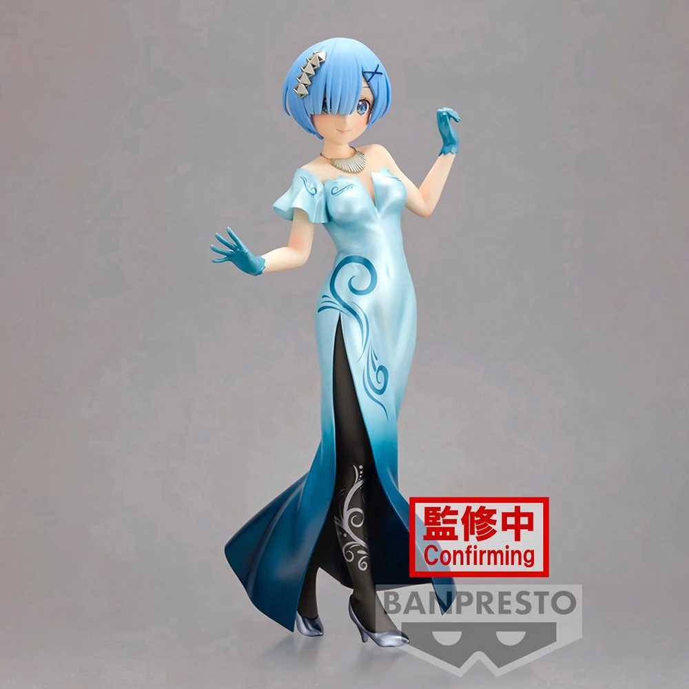 Anime manga banpresto glitterglamours re noll starta liv i en annan värld ram ram modell leksak samlarobjekt anime figur gåva för fansl2404