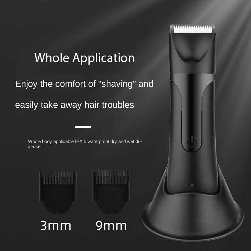 Триммер для волос Mens Electric Shaver Интимная зона безопасности Q240427