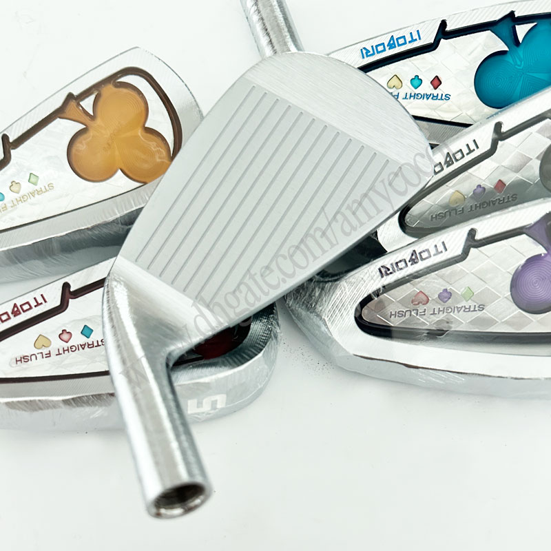 Kluby golfowe Japonia Ironi Irons Zestaw 4-9 P NOWOŚĆ FOR MEN Clubs Irons Projekt X LZ 5.0/5.5/6.0/6.5 Flex Steel Saft lub wał grafitowy Bezpłatna wysyłka