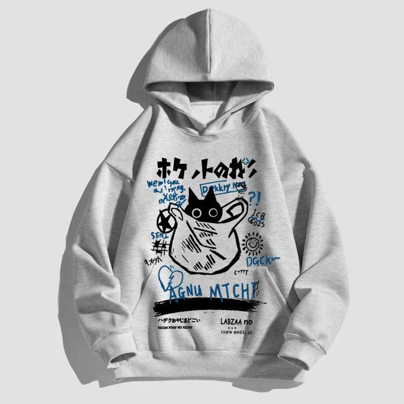 Hoodies pour hommes Sweatshirts de style japonai