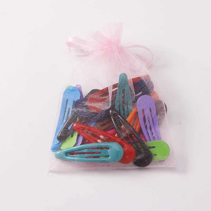 Clips de cheveux Barrettes 10-40 pièces / sac Womens Colorful Hair Clips Fashion Couleur solide ACCESSIONS CLIFS CLIFFERS