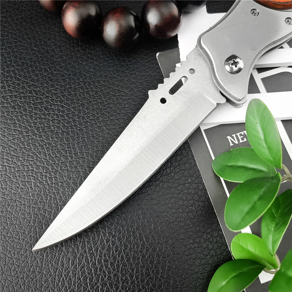 Auto mes met lichte camping EDC Portable Tools Bushcraft Survival Knife Combat Self Defense Tactical Folding Pocket Knives