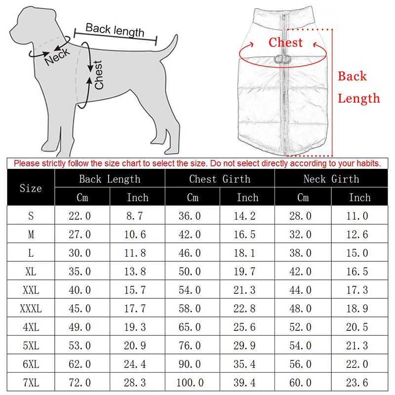 犬のアパレル冬の暖かい犬の服ビッグスモールミディアムドッグのための防水衣装ベスト