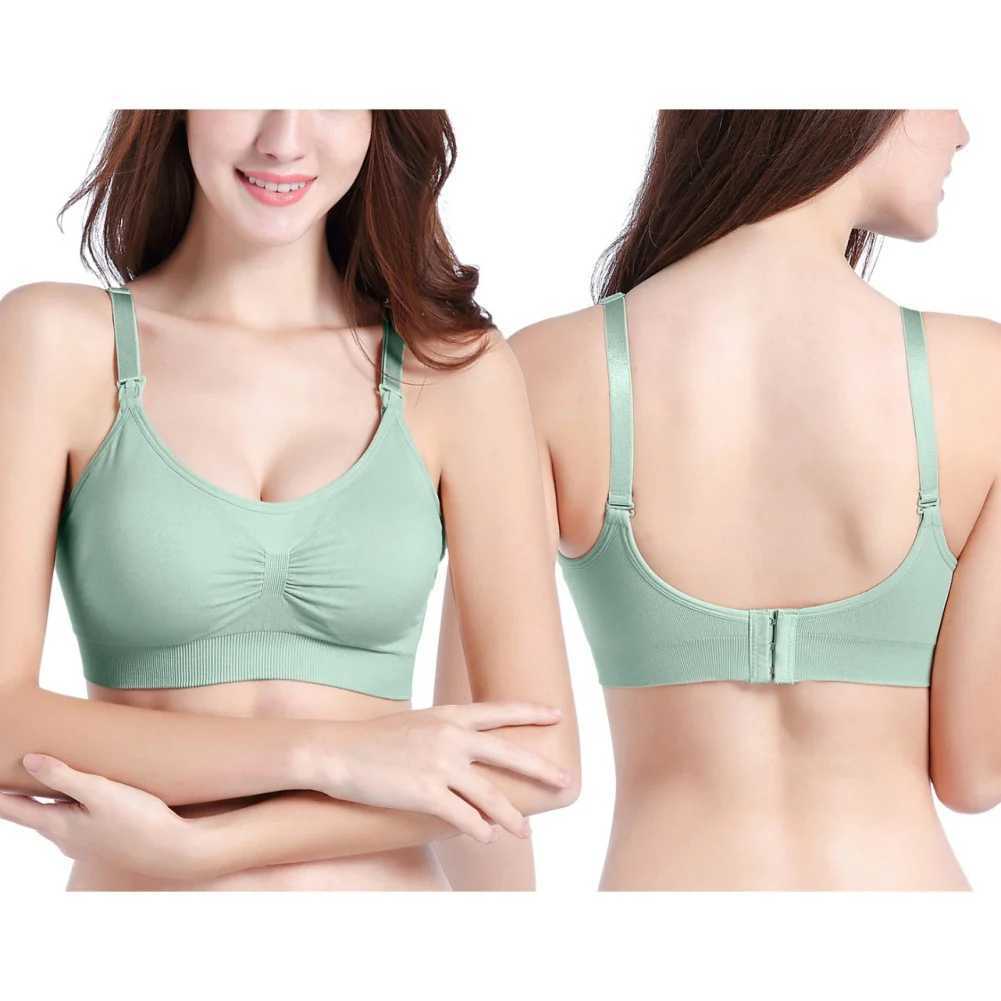 Maternity Intimates Nursing Bra Care Maternity Bras Pregnancy Clothes Prevent Sagging Breastfeeding Women Breathable Lactancia Feeding Bras d240426