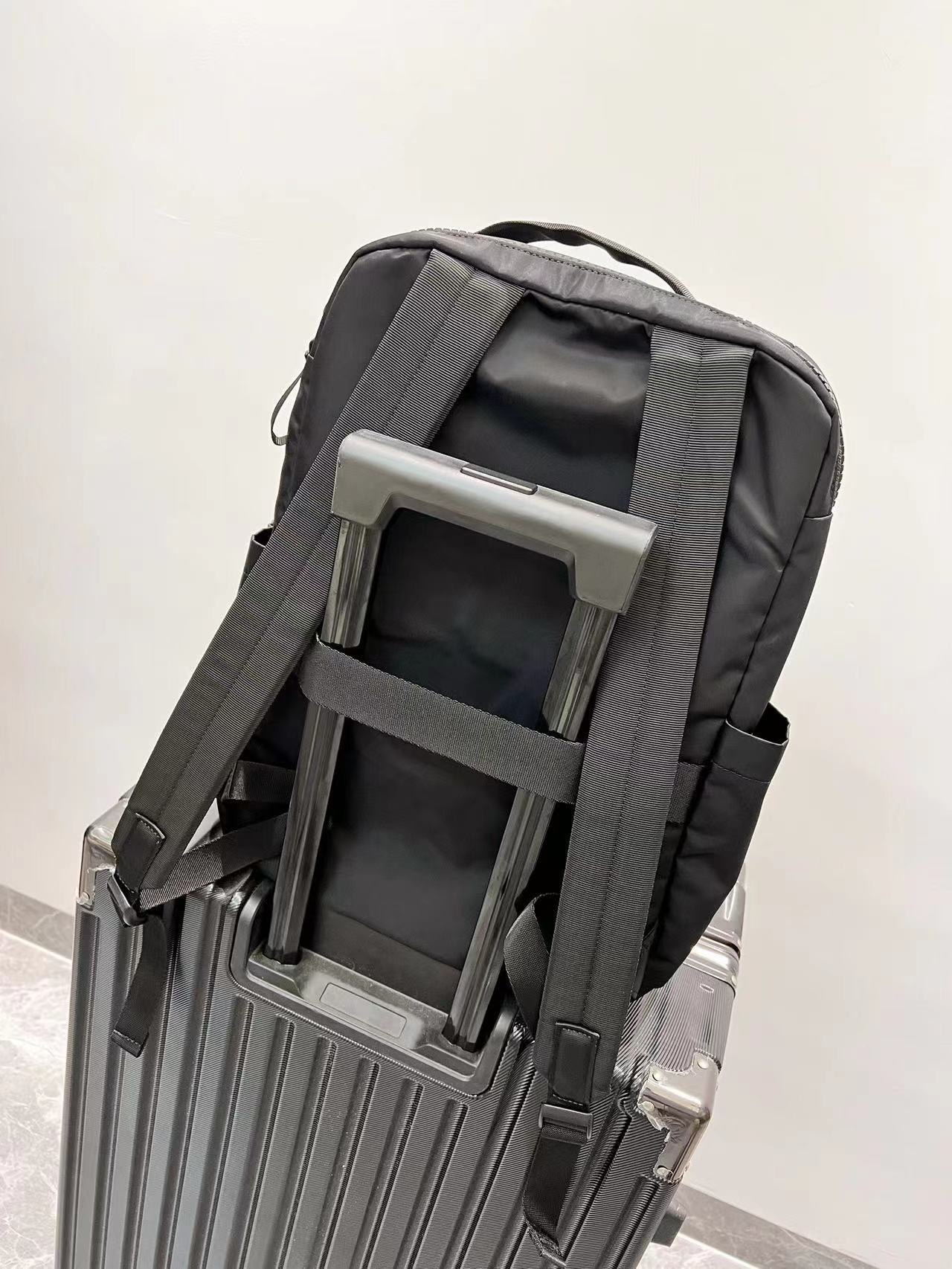 LL Backpack Schoolbag voor tiener grote laptopzak waterdichte nylon studentensporten