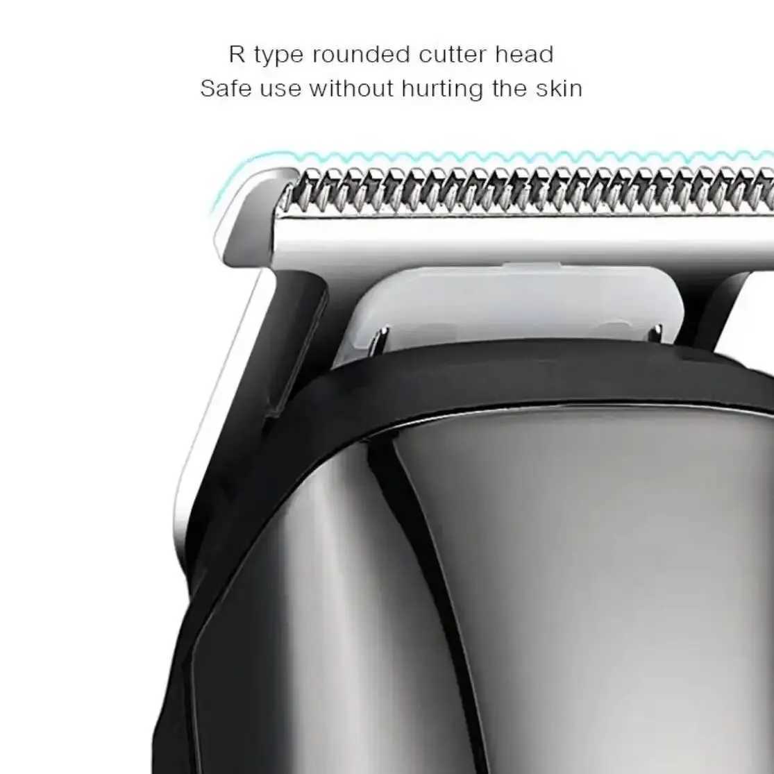 Haar Trimmer Kemei Multi funktional 11 in 1 Herrengesichtsstyling Ladung Beauty Kit mit LCD-Display kabelloser elektrischer Schere KM-5898 Q240427