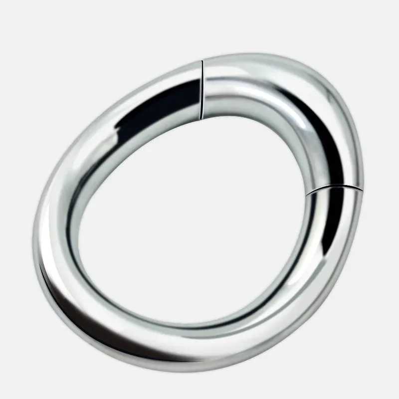 Nxy Cockrings Arc Anel de pau magnético masculino no pênis Pesado Cockring Metal Dick Lock Atraso ejaculação adultos sexo brinquedo homens 18+ 240427