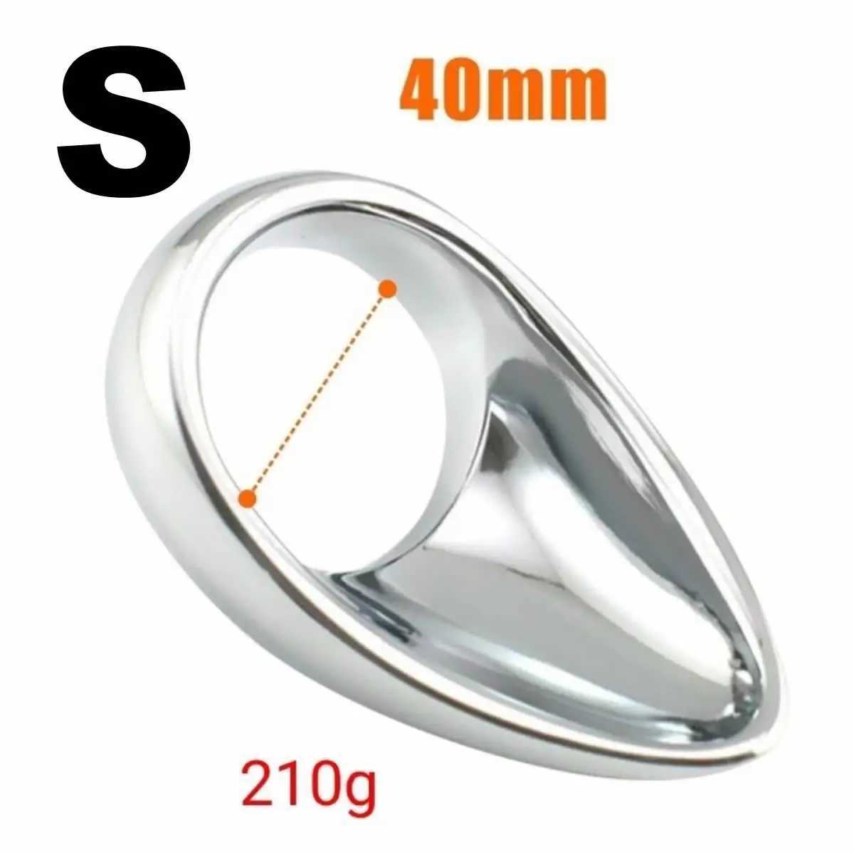 NXY COCKRINGS Metal Tears Cock Anneau Longue Forme Penis Dildo Cage Ball Sex Toys for Men Adult Product Chardedrop BDSM Areil inoxydable 240427