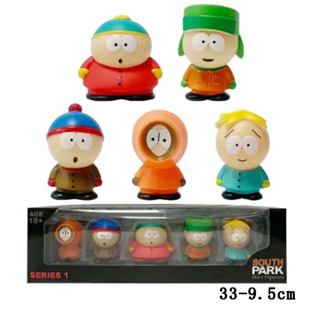 Action Toy Figures /Batch of PVC South Park Action Picture Toys Populära Creative Models Australian Park Childrens Birthday Present Toysl2403