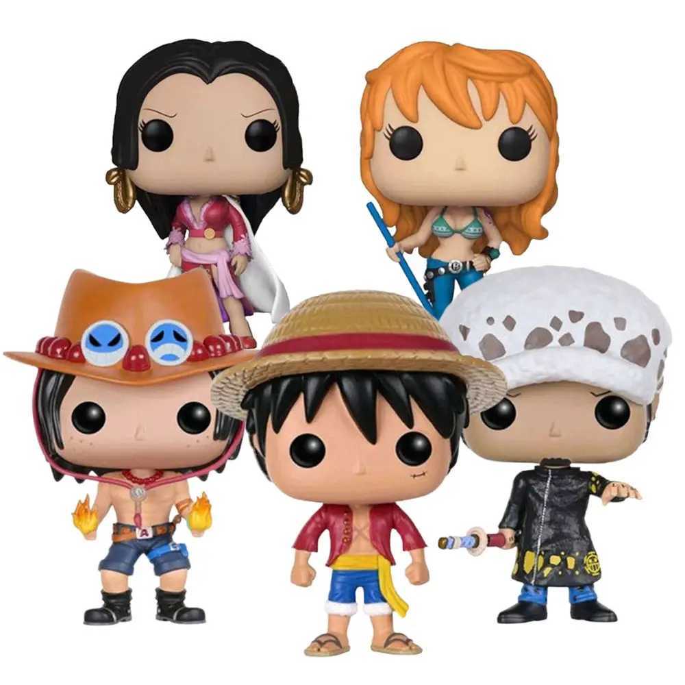 Figures de jouets d'action Pop One Piece Figure Luffy Chopper Aisi Luo Luffy Taro Action Figure Collection Modèle Toys Brinquedos Christmas Giftl2403