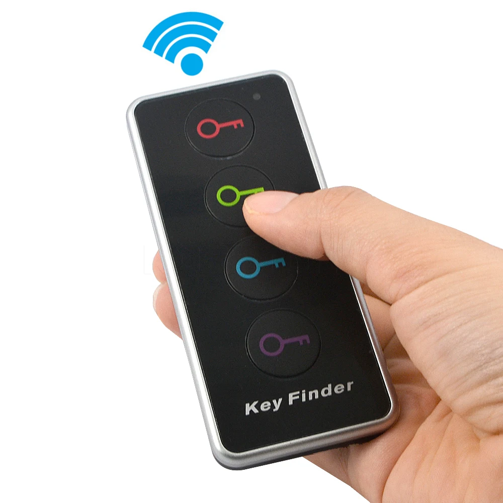 Control Hot 4 In 1 Advanced Wireless Key Finder Remote Key Locator Phone Wallets AntiLost With Torch Function 4 Receivers And 1 Dock