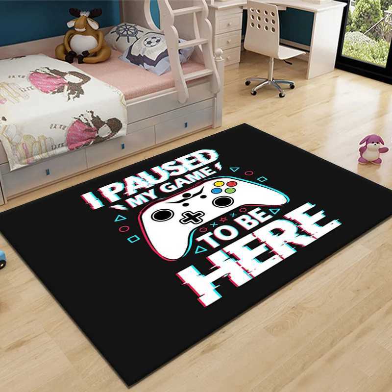 Carpets Cartoon E-sports Living Room Decoration Carpet Home Design Computer Room Large Area Rug Game Console Handle Study Non-slip Rugs