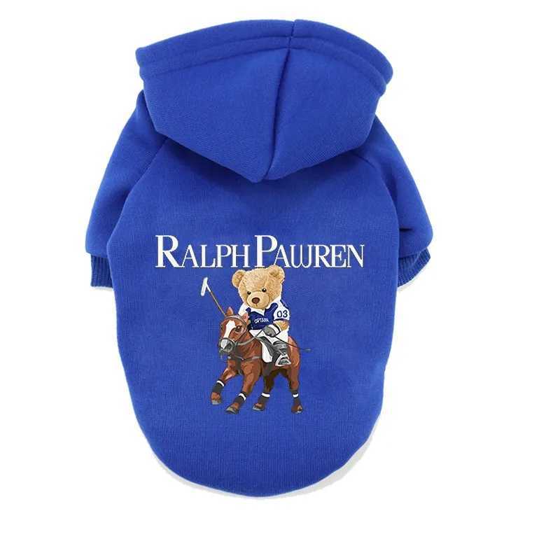 Hundekleidung Winter Fleece warme Haustierhund Kleidung süßer Cartoon Bärenhundhuthie für kleine Hunde Pullover Welpe Kostüme Chihuahua Hug Ropa Perro D240426