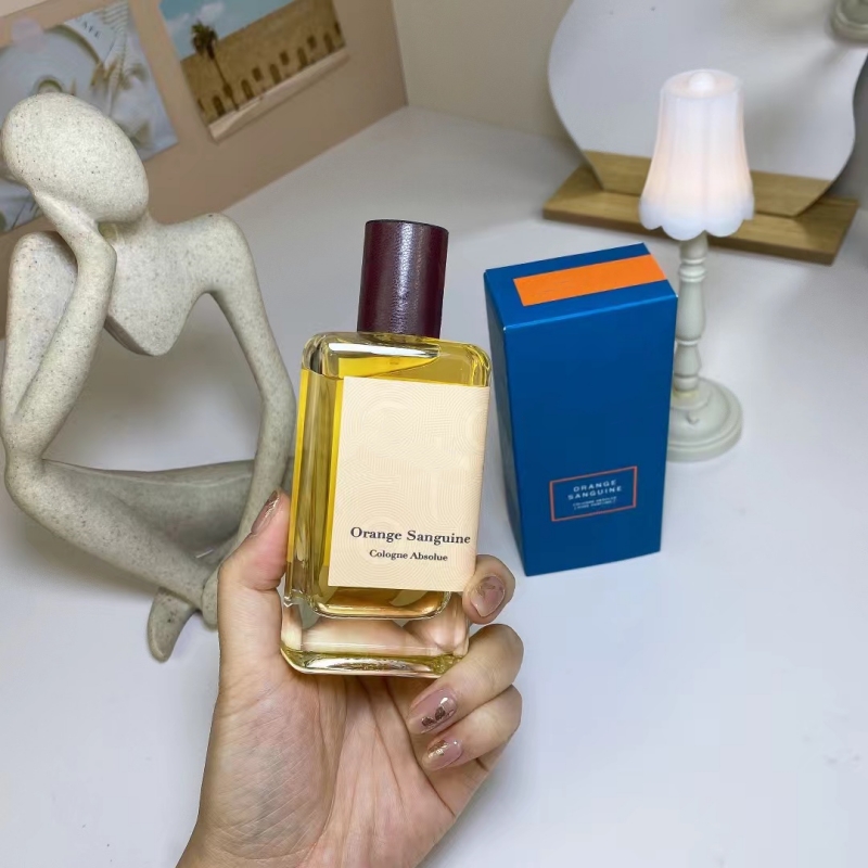 Más nuevo diseñador Colonia Perfumes para mujeres Perfume Orange sanguine Eau de parfum 100ml olor largo duradero Spary Original original EDP Calidad de alta calidad barco rápido