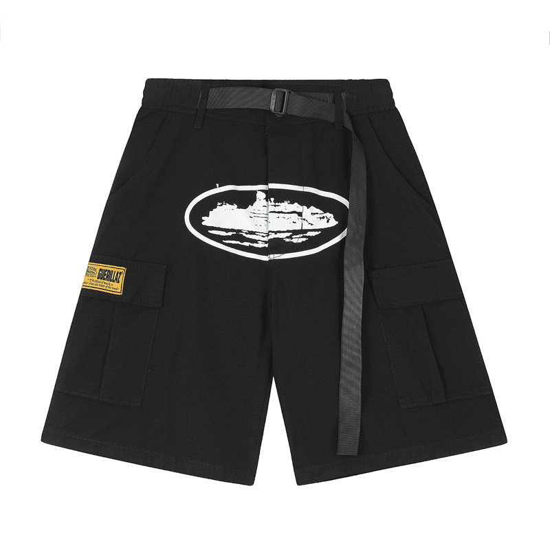 Hombres cortos de lente de verano pantalones cortos de secado rápido pantalones casuales para hombres t2406