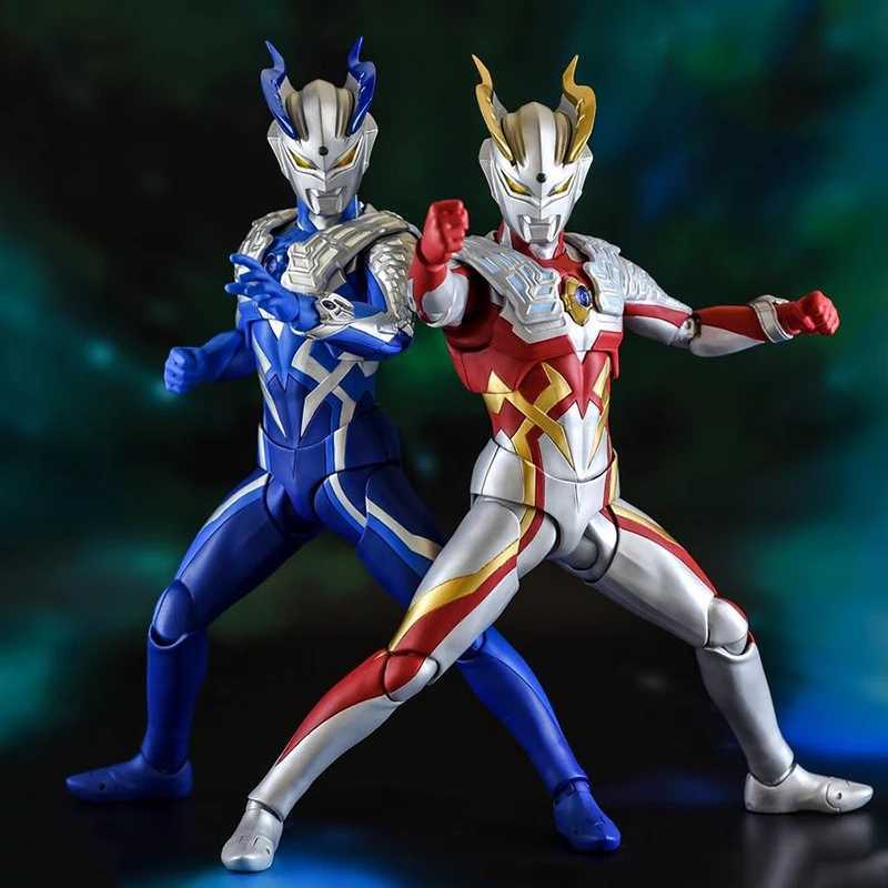 アニメマンガウルトラマンウルトラゼロフィットアクションフィギュアシュフルナミラクルストロングコロナゼロフィギュアコレクションモデルギフト用のおもちゃ