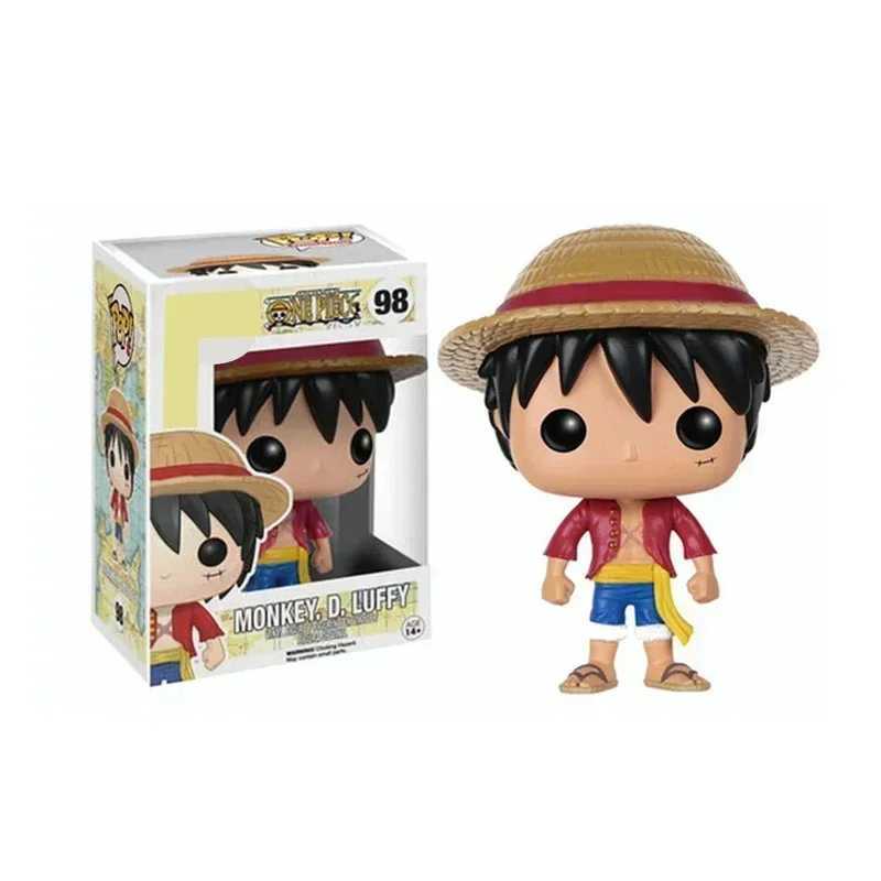 Action Toy Figures Pop Figure Luffy # 98 Hélicoptère # 99 ACE # 100 Zoro # 923 LUO Action Figure Modèle Decoration Toy Decoration Series Childrens Dream Giftl2403