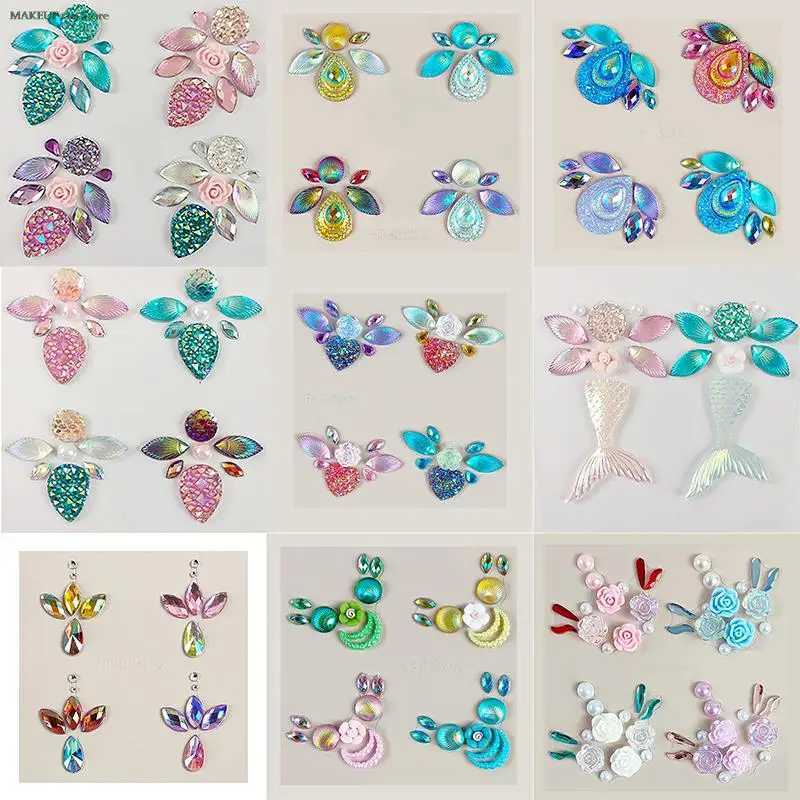 Tattoo Transfer New 3D Face Tattoo Jewels Stickers Shiny Face Decoration Rhinestones Sticker Body Art Decoration Stage Makeup Decoration Tool 240426