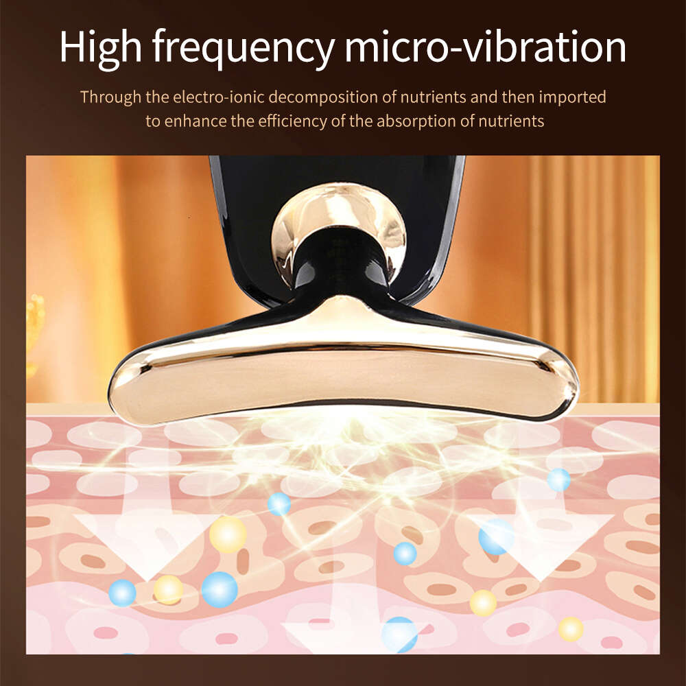Skin Rejuvenation Device: Sonic Vibration Facial Massager for Lifting and Tightening Neck & Face
