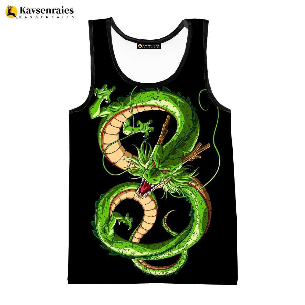 Herren -Tanktops 2023 Chinesische LOONG 3D -Druckweste Sommer Street Mode Sweater ärmellose Top Jungen Mädchen Cool Fashion Vest Topl2404