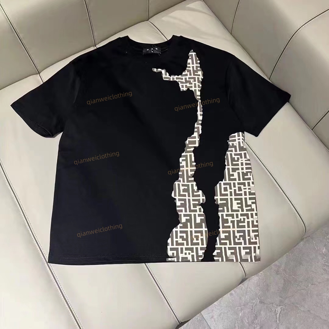 Designer herr t-shirt casual mäns kvinnors t-shirt bokstäver 3D stereoskopisk tryckt kort ärm bästsäljande lyxiga mäns hiphopkläder