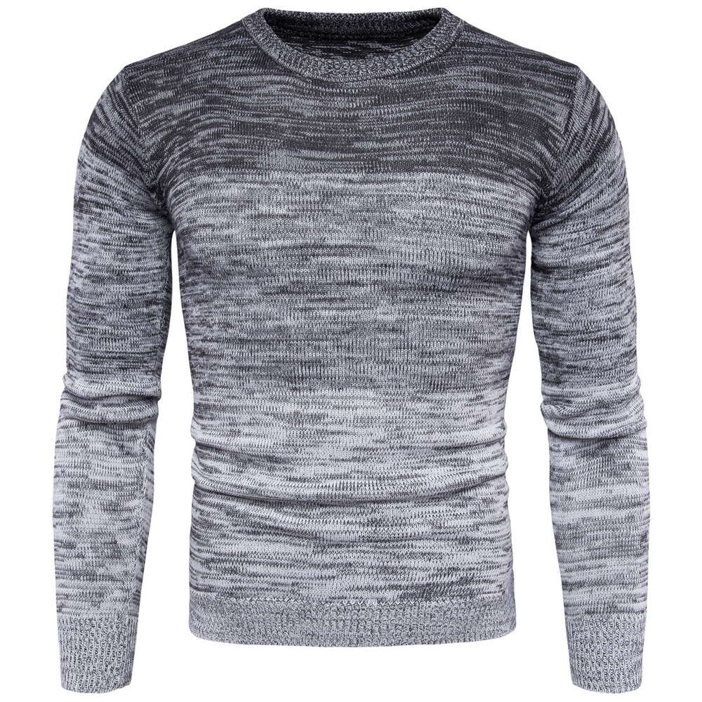 2017 Automne / hiver Nouveau pull de dégradé masculin Mabille à couche ronde pour hommes Ronde couche Y963