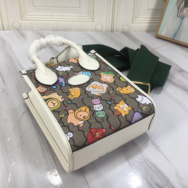 Mini Designer Tote Bag Purse Crossbody Clutch Bag Womens Handväska Luxur Designer Purse Travel Shopping Totes Cartoon High Quality Shoulder Phone Bag Lady 5 Färger