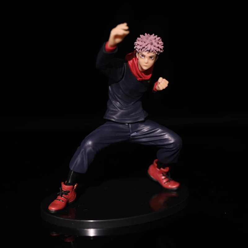 Action Toy Figures 16cm japanska anime Jujutsu Kaisen karaktär Itadori Yuji Gojo Satoru Battle Model Childrens Toy PVC Collectible Static Dolll2403