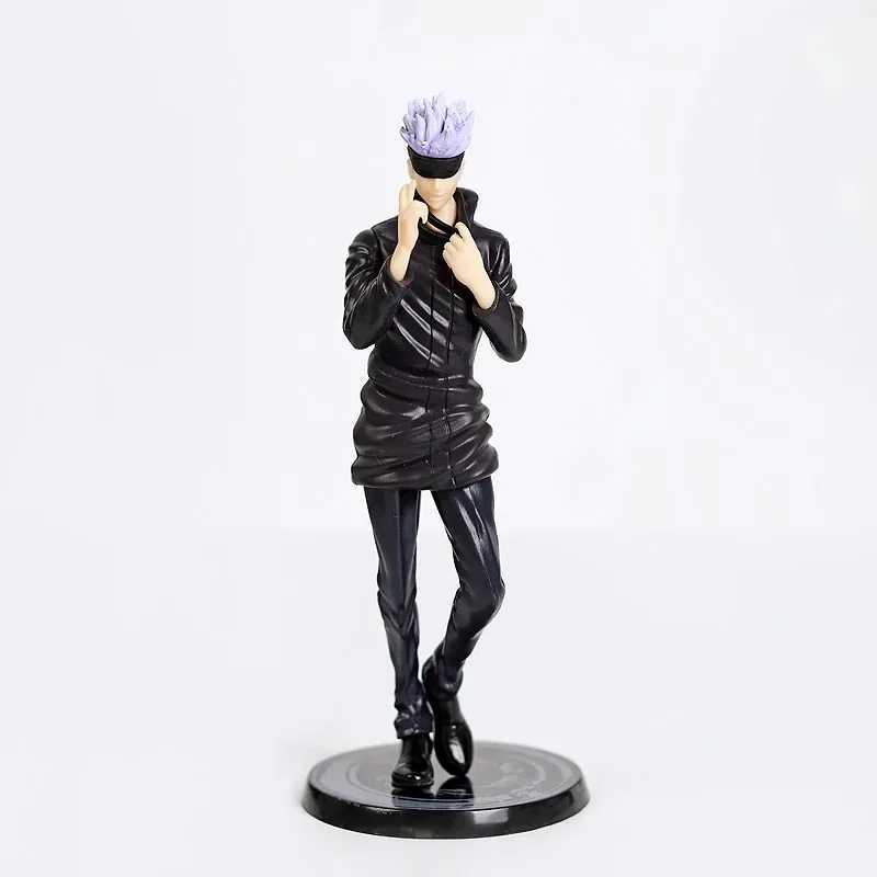 Action Toy Figures 16CM animated Jujutsu Kaisen Satoru Gojo character interchangeable head model toy gift series Itadori Yuji action character PVCL2403